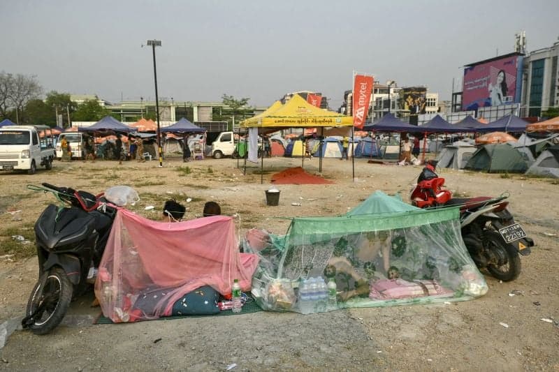 Public toilets and bathing facilities urgently needed in earthquake-hit regions of Myanmar