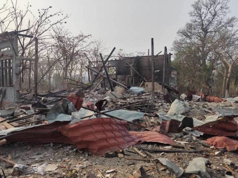 Myanmar junta bombs Mandalay Region’s Singu Town twice within four days