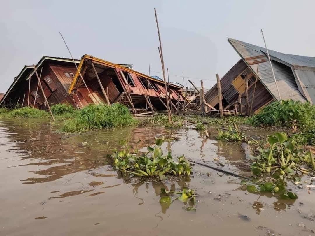 Survivors near Shan State’s Inle Lake struggle after quake destroys communities