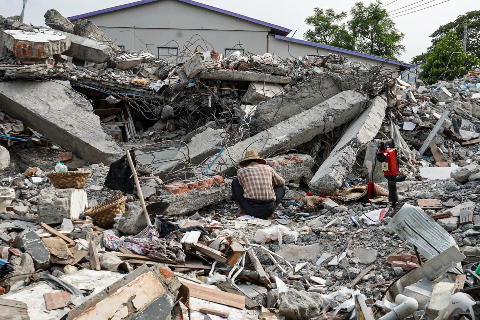 ‘She kept asking for him and crying’: The earthquake through a rescue worker’s eyes
