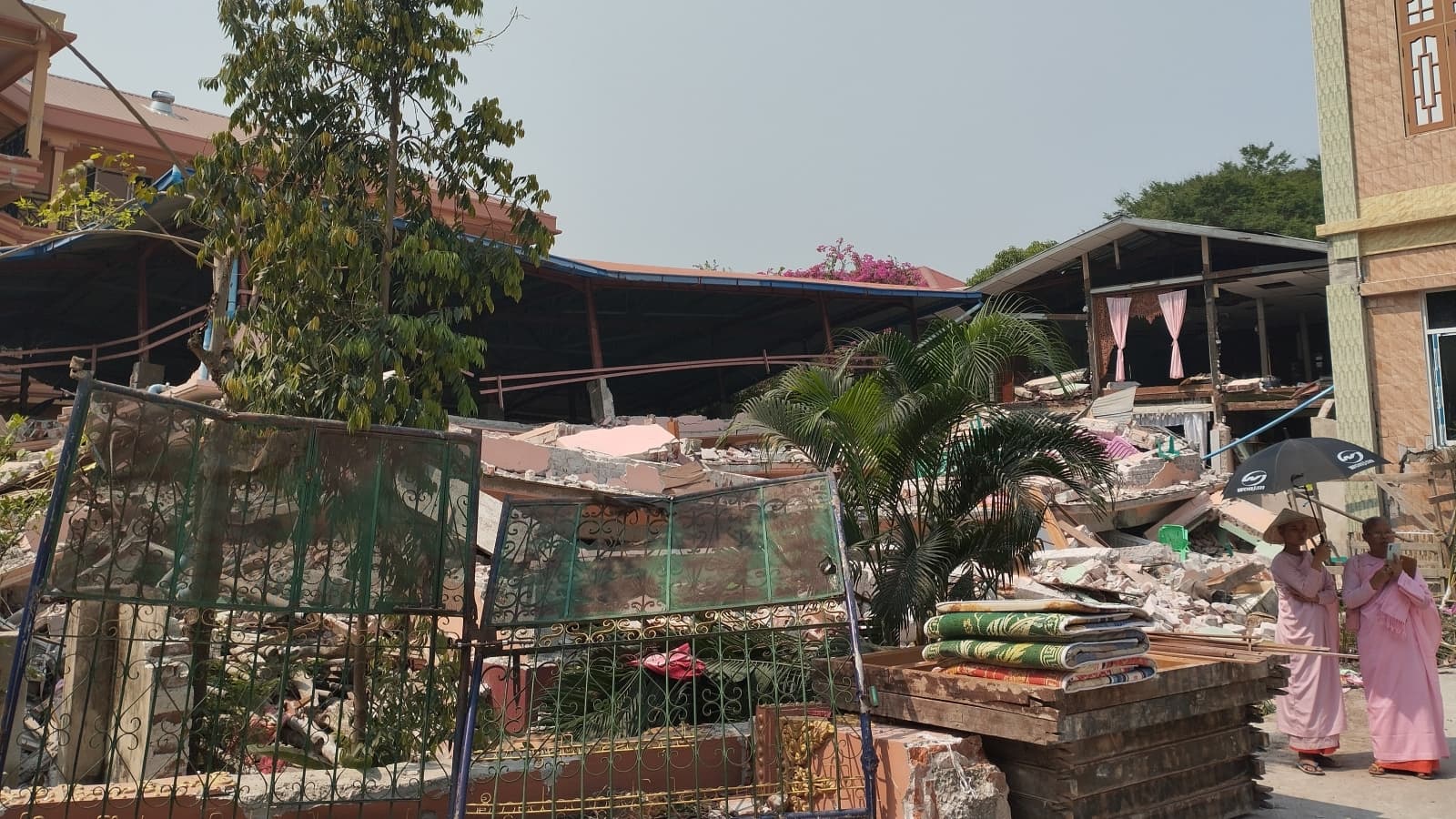 ‘We didn’t find anyone alive’: Earthquake buries the faithful at Sagaing religious sites