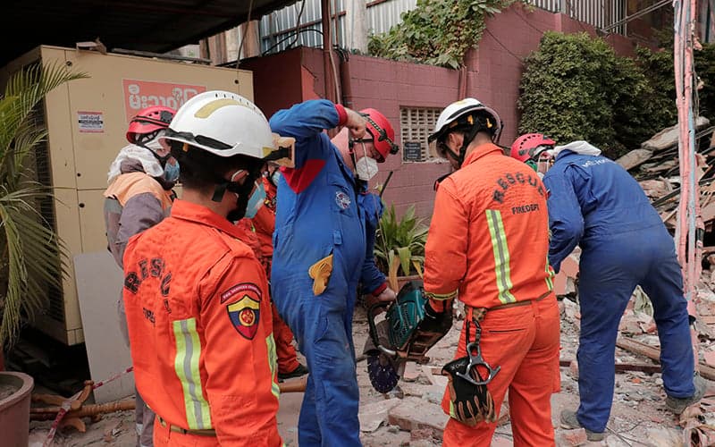 An update on Myanmar earthquake rescue efforts