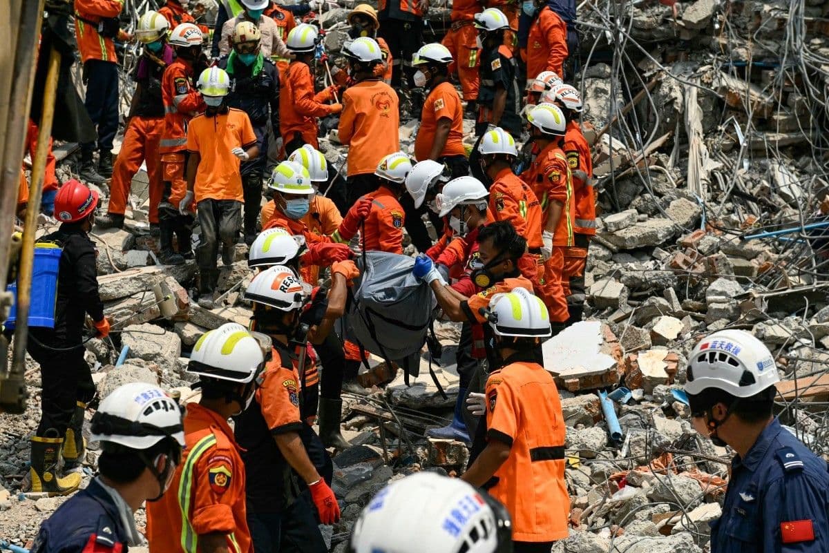Myanmar quake victim rescued after 5 days as aid calls grow